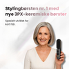 NordicBeauty GoBrush – den intelligente stylingbørsten for kort hår